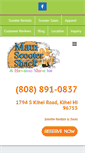 Mobile Screenshot of mauiscootershack.com
